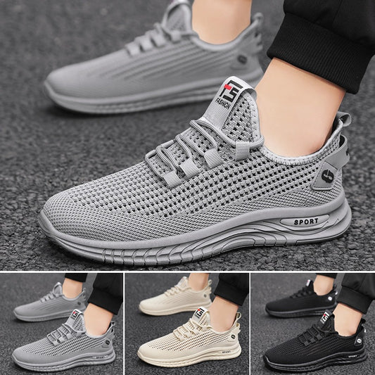 🔥🔥【50% zľava】【39-44】👟Nový štýl, pohodlné a priedušné sieťované nekĺzavé módne módne topánky na voľný čas pre mužov