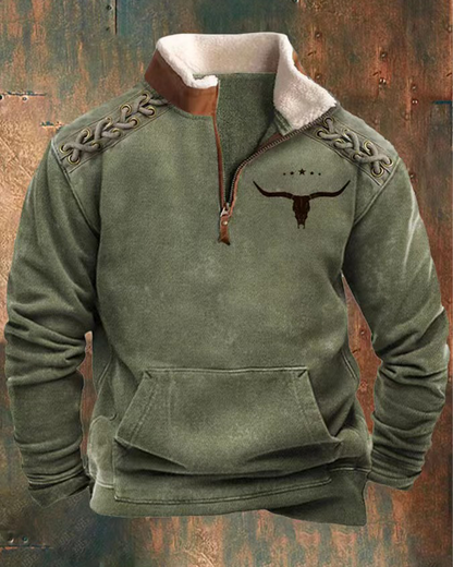 🔥【35% KEDVEZMÉNY】【S–4XL】Divatos férfi 3D pulóver – Meleg és kényelmes