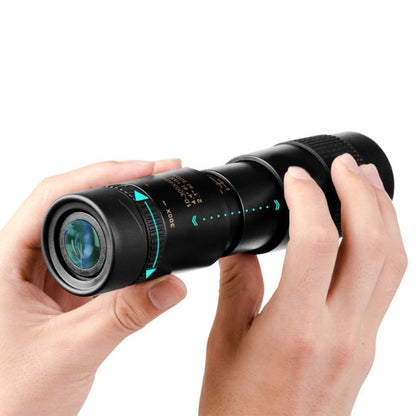 🔭【10–300× Zoom】HD prenosni daljnogled na dolge razdalje · Zmogljiv in jasen pogled
