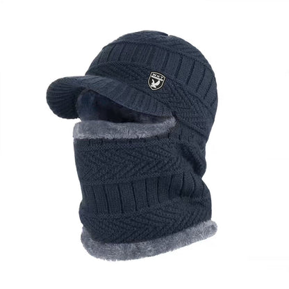 🎉Hotový prodej🎉: Jednodílná vlněná čepice, větruodolná a teplá, ideální pro outdoorové aktivity