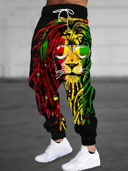 🔥【Velikosti S-6XL】Nove modne moške hlače s 3D digitalnim tiskom – 2025