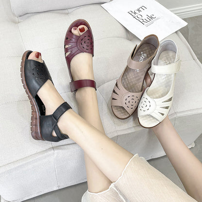 👡✨【Reducere specială】💖【35–41】Sandale damă vară 2025 – din piele naturală, talpă moale, stil nou și confort absolut 🌞🔥【Stoc limitat】