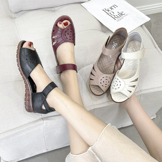 👡✨【Reducere specială】💖【35–41】Sandale damă vară 2025 – din piele naturală, talpă moale, stil nou și confort absolut 🌞🔥【Stoc limitat】