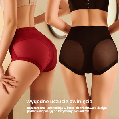 🍑 Majtki modelujące z wysokim stanem — natychmiastowe uniesienie pośladków i płaski brzuch!