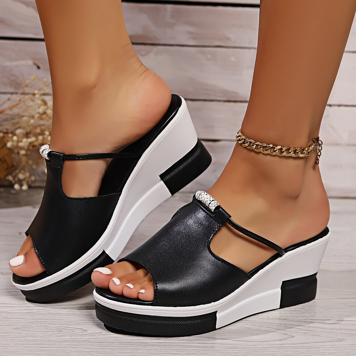 🔥【50% de descuento】💖Las sandalias ortopédicas más vendidas de 2025 con plataforma cómoda