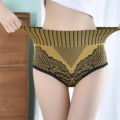 🔥50% zniżki tylko dziś🔥🔥【7 sztuk】【40-85 kg】Damskie majtki modelujące z wysokim stanem, wyszczuplające brzuch