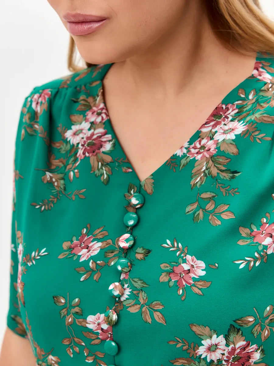 🌸💥【S-5XL】Nowa elegancka sukienka z nadrukiem