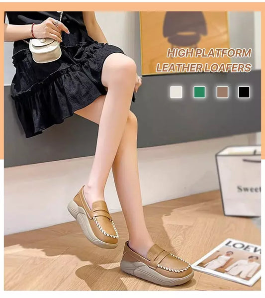 ✨🥿【35-40】Nuevos zapatos casuales de gran venta con suela gruesa para otoño