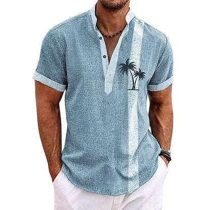 🧢🌴 【S-6XL】Męska koszula casual 2026 ☀️ Wykonana z bawełny, idealna na wakacje i lato 🌞