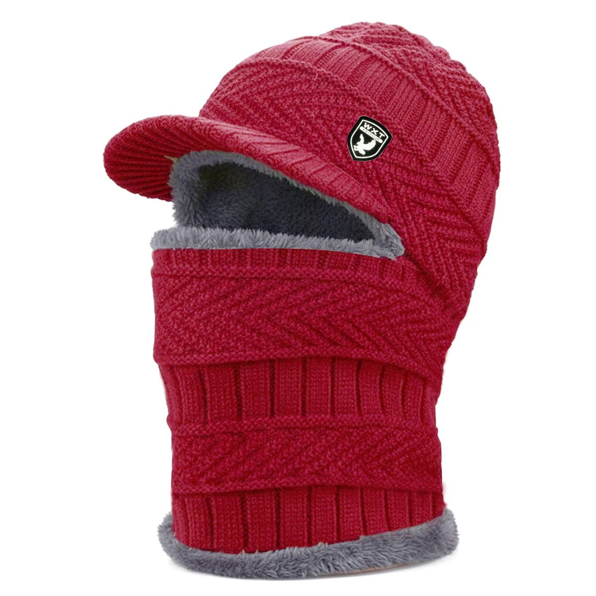 🎉Hotový prodej🎉: Jednodílná vlněná čepice, větruodolná a teplá, ideální pro outdoorové aktivity