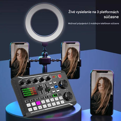 🔥Viacfunkčný mixážny kit mikrofónu pre zvukovú kartu