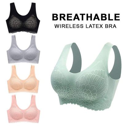 💖👙【3 ks】✨Pohodlná čipkovaná podprsenka pre plnšie veľkosti – ľahká, priedušná, elegantne zakrýva, kvalitný materiál