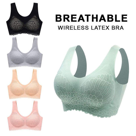 💖👙【3 ks】✨Pohodlná čipkovaná podprsenka pre plnšie veľkosti – ľahká, priedušná, elegantne zakrýva, kvalitný materiál