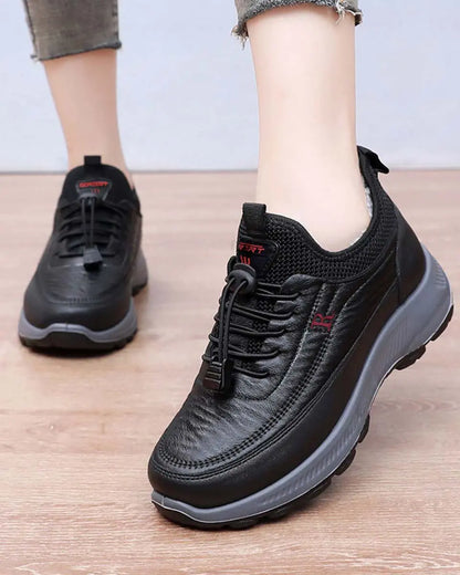 🌈⛄【35-41】Nowe damskie buty sportowe, miękka podeszwa, wygodne, wykonane ze skóry naturalnej, na jesień i zimę