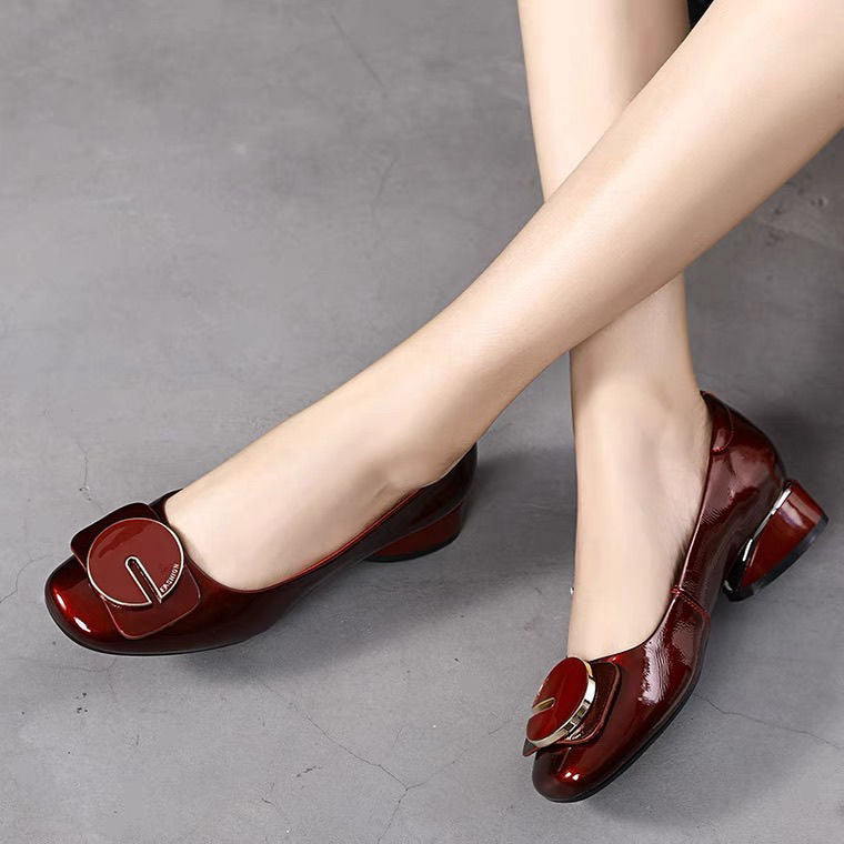 👠💖【Špeciálna zľava】【35–41】2025 Dámske topánky s nízkym opätkom – pohodlné, s mäkkou podrážkou, ideálne na leto 🌸✨