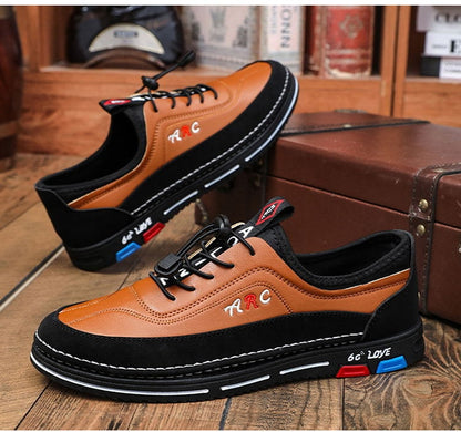 🔥🔥【39–48】【Nueva colección – precio promocional】Zapatos de negocios para hombre de cuero impermeable – Suela suave, cómodos para todo el día