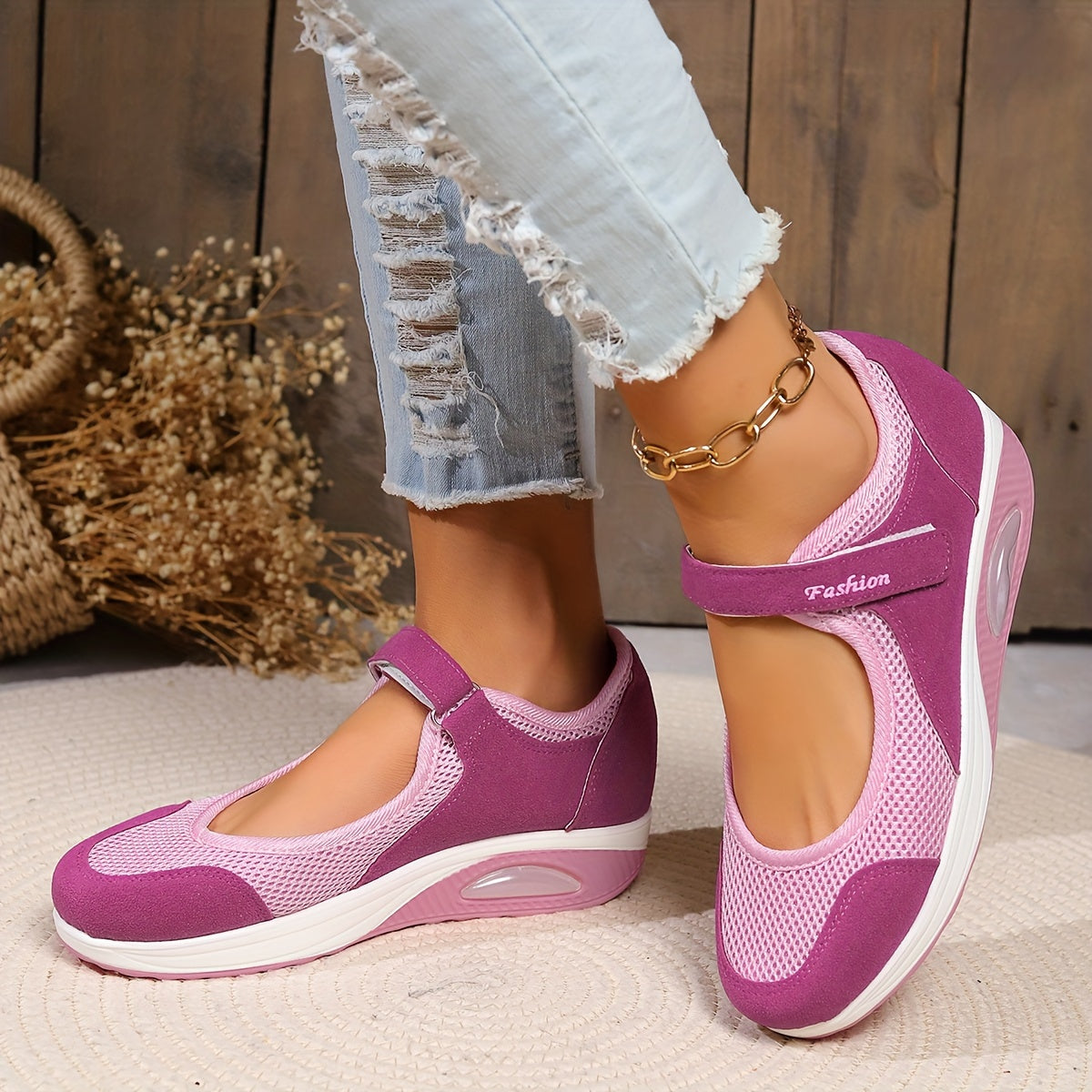 🥿👍【Descuento limitado】🤩✨【35-43】Zapatillas deportivas 2025 con malla transpirable y suela con cámara de aire – Súper ligeras y cómodas