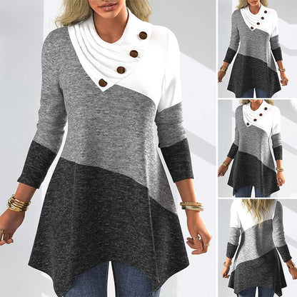 🌼【S–3XL】Topla ženska bombažna obleka za jesen in zimo 2025 · Udoben kroj · -50 % + hitra dostava