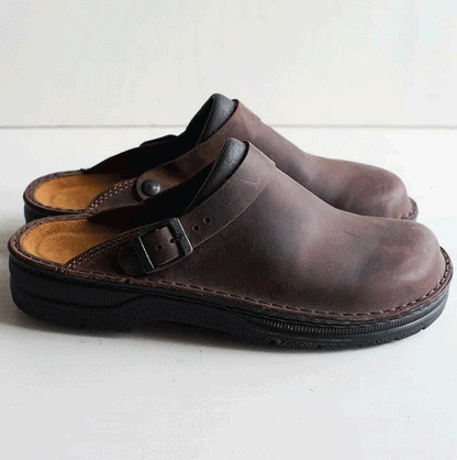 👍😎【38–48】Usnjeni moški natikači · Mehki, udobni in trpežni ·popust + hitra dostava