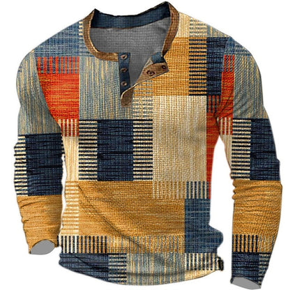 🔥 Jesenski novi slog – POPUST 50% 👕 Moško polo majico z dolgimi rokavi in potiskom – velikosti S-4XL