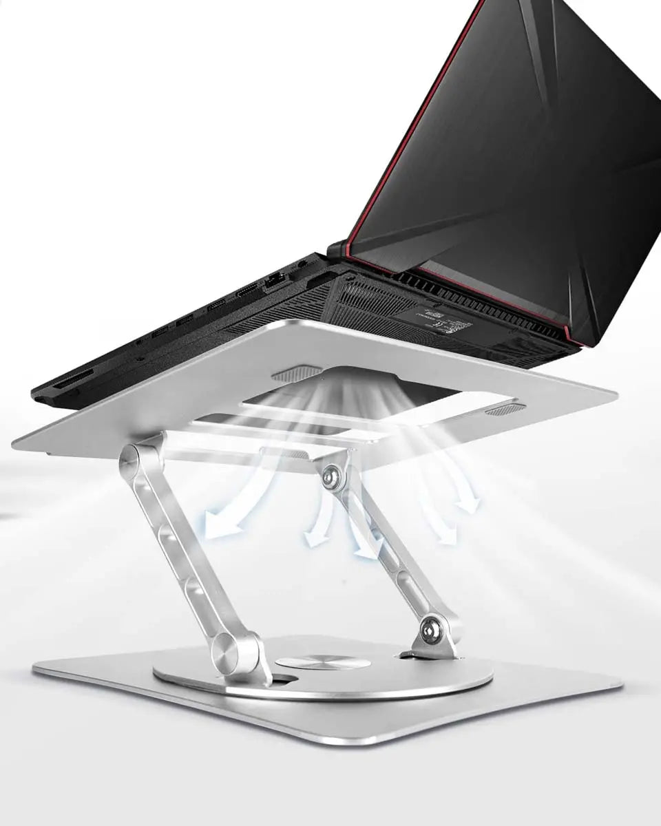 💻Podstawka pod laptopa Obrotowa podstawka ze stopu aluminium ze stopu aluminium