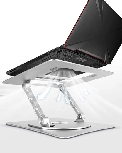 💻Podstawka pod laptopa Obrotowa podstawka ze stopu aluminium ze stopu aluminium