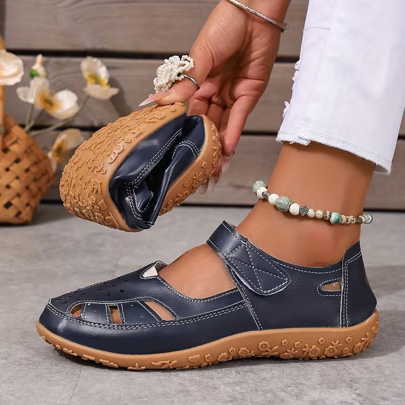 🔥【Zniżka ograniczona czasowo】【35-43】🔥Ultra elastyczne, miękkie, skórzane buty codzienne – niesamowity komfort i łatwość chodzenia