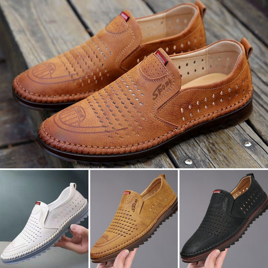 🔥👞 【39-44】Ręcznie robione męskie skórzane buty 2026 | Styl casual na zewnątrz