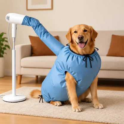 🐕【S–XL】Przenośna torba do suszenia psów i kotów – ciepły nawiew 360° i mniej rozprzestrzenionej sierści