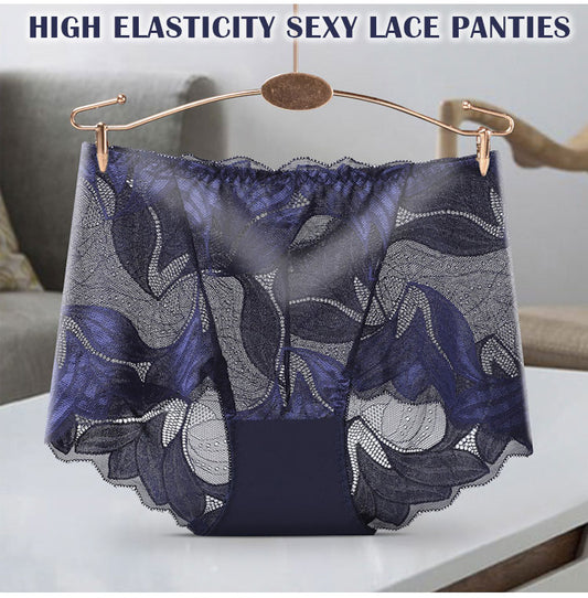✨【😍Ofertă pe timp limitat 5 bucăți 】 💋【40-105 kg】 Lenjerie de corp sexy, respirabilă pentru femei cu talie mijlocie