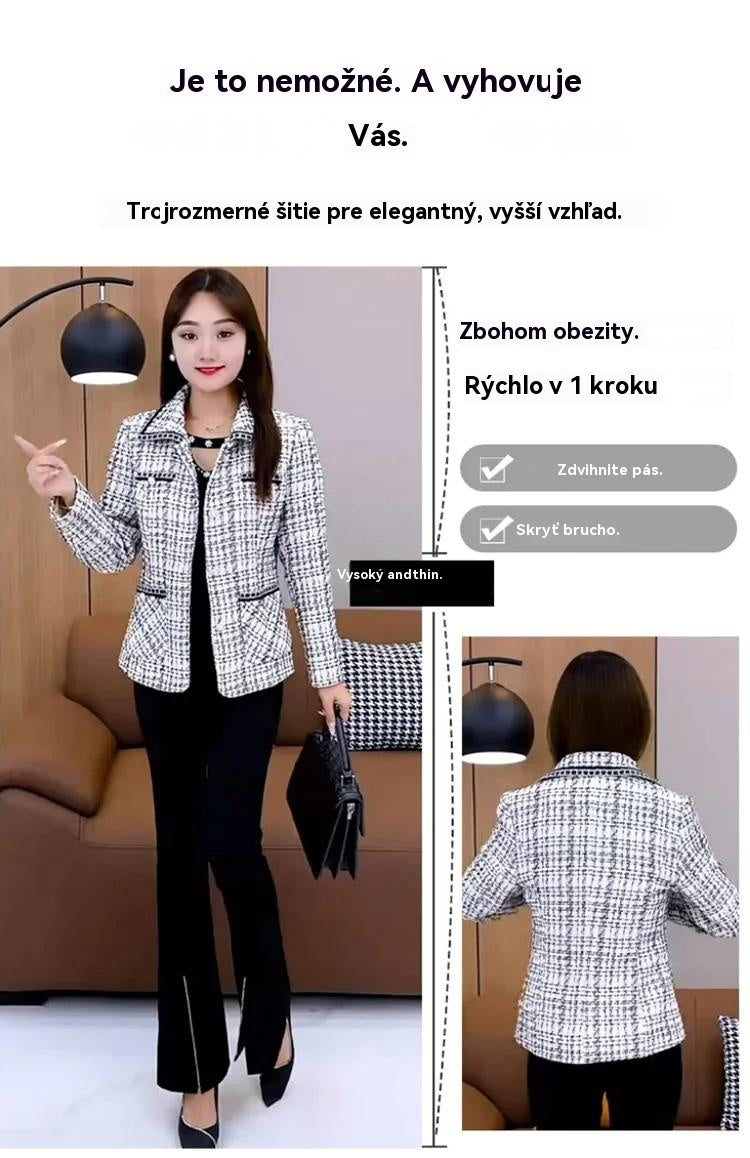 🔥【M–4XL】Nové jesenné a zimné dámske krátke sako · Elegantné, lichotivý strih a štýlový dizajn · 50% zľava + doprava zdarma