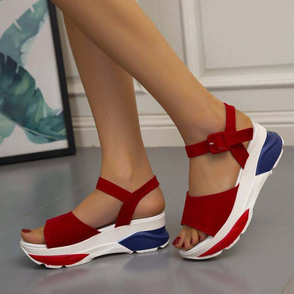 🔥【Rozmiary 35-43】Nowe damskie sandały na platformie