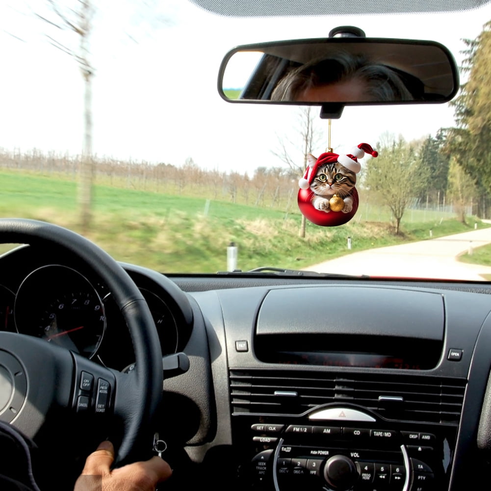 🎄🚗😺【10 ks】Mačacie vianočné ozdoby na stromček aj do auta · Bezpečné · -50% + rýchle doručenie