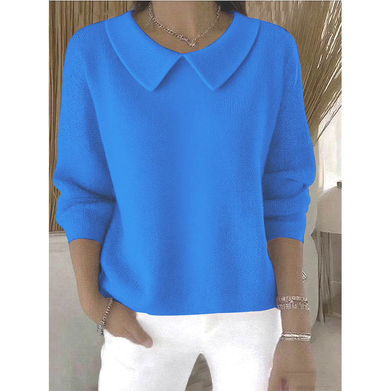 🔥【S-3XL】【Jesenska novost】Udoben ženski top z dolgimi rokavi in V-izrezom – Topel in moderen