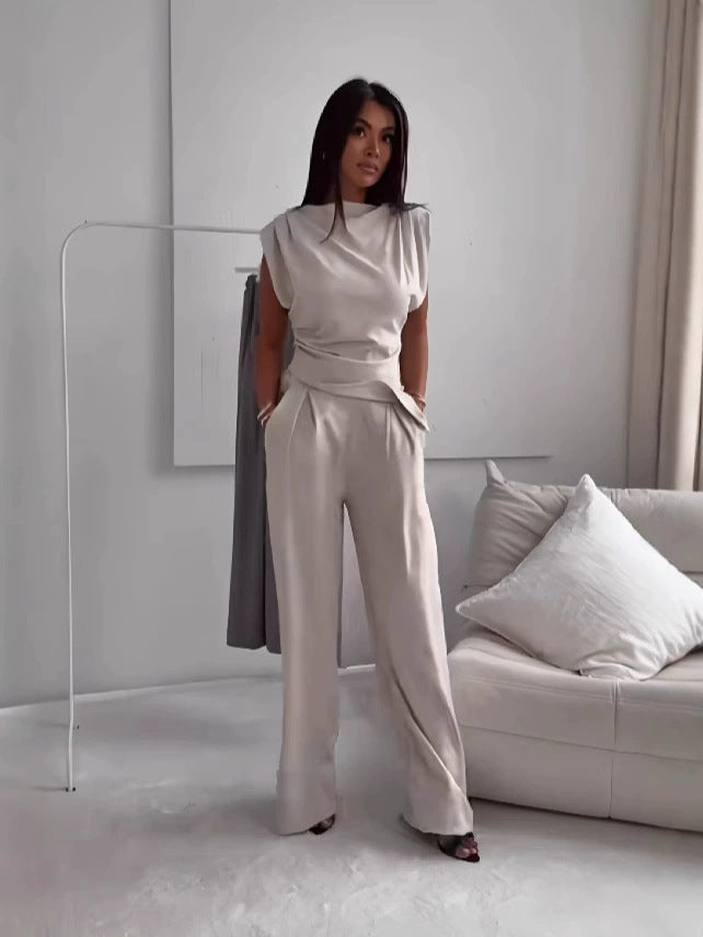 💖【S-5XL】Modny Komplet Damski Casual – Wygodny Jednolity Styl 2026✅Płatność gotówką przy odbiorze
