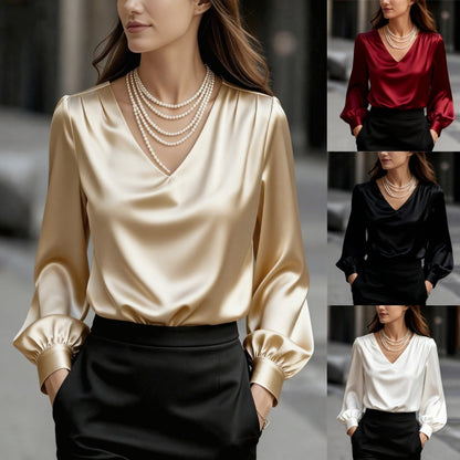 【S–2XL】🌷Nova ženska bluza – preprosta, elegantna in primerna za vsakodnevno nošenje