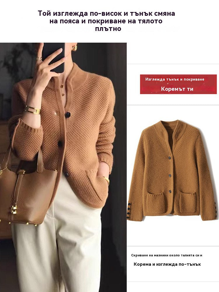 ✨Ограничена оферта 50% намаление · Елегантно дамско кашмирено палто · Леко, топло и модерно · Безплатна доставка