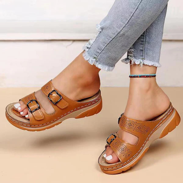 🔥🤩【49% REDUCERE】【35–43】👡2025 Noile sandale casual plate pentru vară – confortabile, ușoare și la modă ☀️🎉