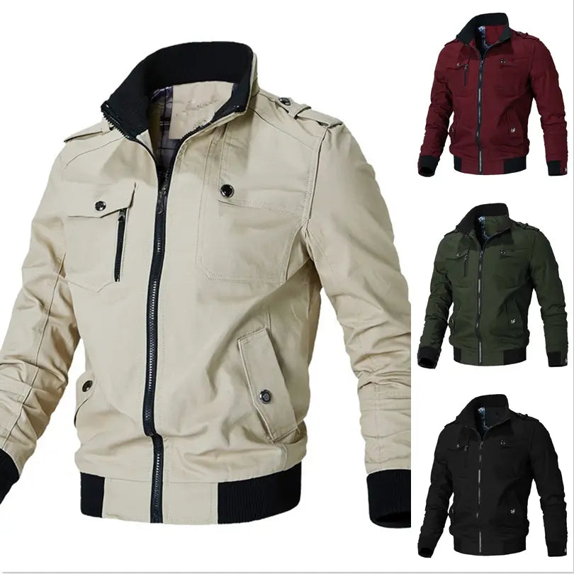 【M-5XL】Nueva chaqueta de hombre otoño/invierno 2026 – moderna, casual y abrigada