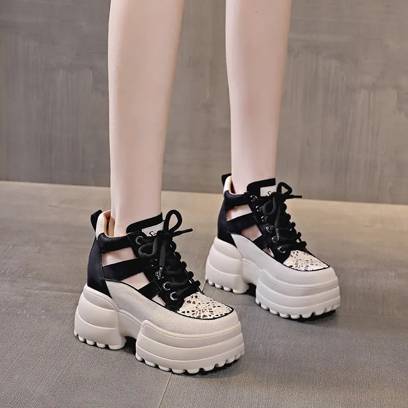 ☀️👟【35-40】2025 Nové letní dámské prodyšné tenisky s tlustou podrážkou – lehké a pohodlné 💨💖