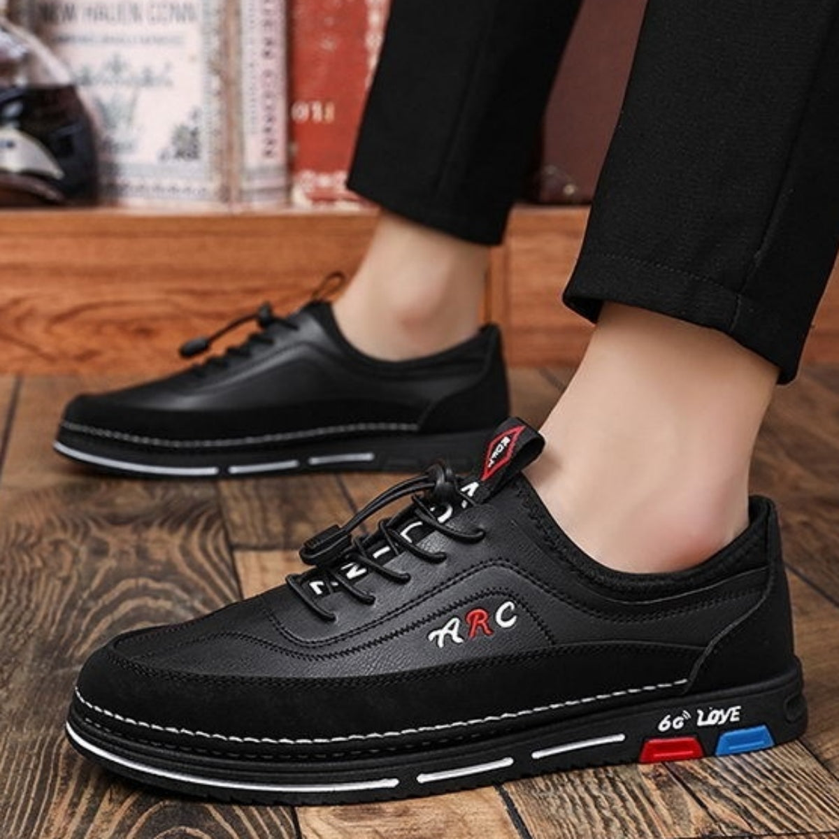 🔥🔥【39–48】【Nová kolekce – akční cena】Pánské business kožené boty z voděodolné kůže – Měkká podrážka, pohodlné pro celodenní nošení