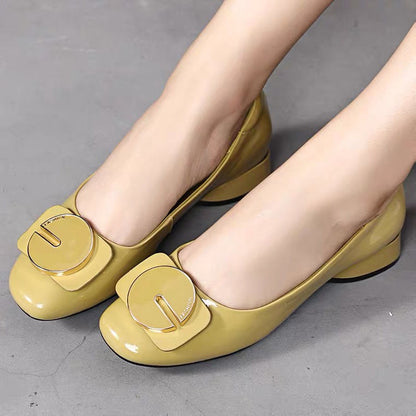 👠💖【Speciální sleva】【35–41】2025 Dámské boty s nízkým podpatkem – pohodlné, s měkkou podrážkou, ideální na léto 🌸✨