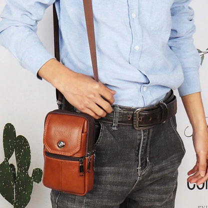 ✨👍Muška kožna torbica za mobitel – praktična crossbody torba za svaki dan | Udobnost i stil 2026