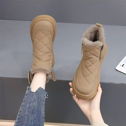 👢【35–41】Novi ženski kratki škornji za jesen in zimo · Vodoodporni, topli in modni · 50% popust