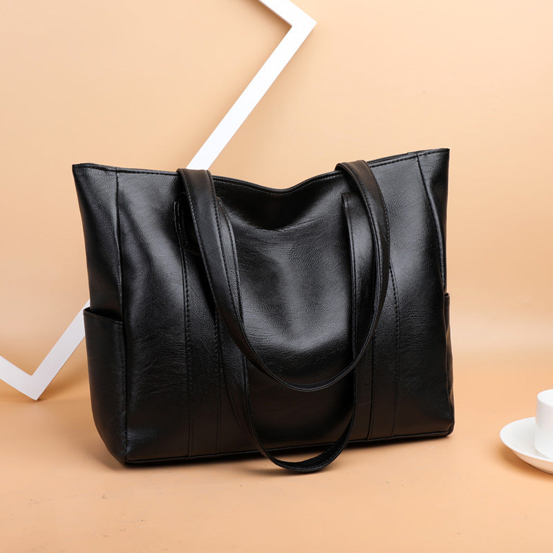 Omezená sleva 50 % 👜 Nová dámská módní měkká kožená crossbody taška ✨ Ležérní styl, velká kapacita ✨