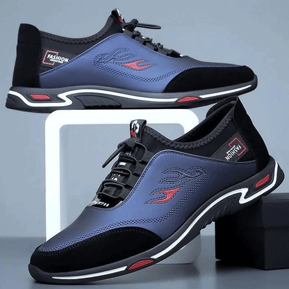 👞Priedušné kožené pánske business topánky proti zápachu mäkká kožená podrážka