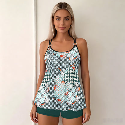 🌊✅ Płatność przy odbiorze 👙【S–5XL】(40–108 kg) Nowy damski kostium kąpielowy 2026 z wysokim stanem i nadrukiem dla puszystych – przewiewny i wygodny materiał, łatwy i stylowy w noszeniu.