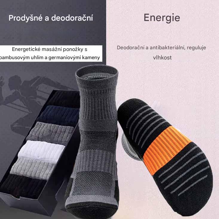 🔥【6 párů】Pánské teplé ponožky pro zimu · Prodyšné, pohodlné, pohlcují pot · Sleva -50 % + rychlé doručení