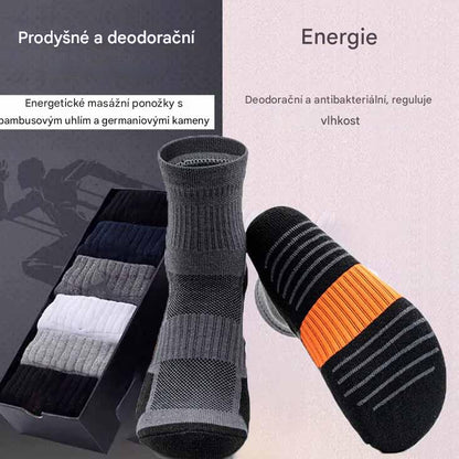 🔥【6 párů】Pánské teplé ponožky pro zimu · Prodyšné, pohodlné, pohlcují pot · Sleva -50 % + rychlé doručení