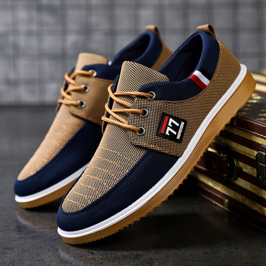 【ΕΚΠΤΩΣΗ ΤΕΛΟΥΣ ΣΕΖΟΝΤΟΣ】🔥HOT SALE-50%OFF🔥 2025 Casual αναπνεύσιμα παπούτσια καμβά για άνδρες